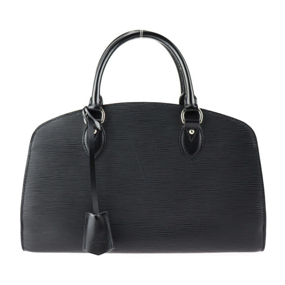 LOUIS VUITTON Black Leather Bag - Picture 1 of 10